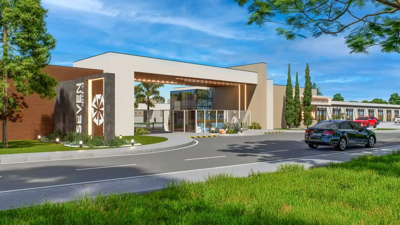 Perspectiva Ilustrativa Seven Residence